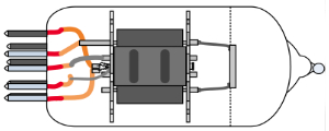 Drawing of 12AX7-GOLD-TUNG